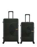 Lot de 2 Valises Rigides Grand Format et Taille Moyenne CELIA