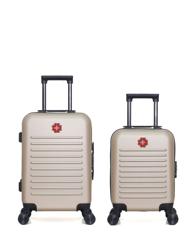 SWISS KOPPER - LOT DE 2 - Valises cabine et cabine XXS WIL