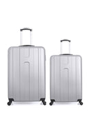 Lot de 2 Valises Rigides Taille Moyenne et Cabine ATLANTA