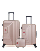 SWISS KOPPER - LOT DE 3 - Valise Grand Format, Valise Week-end et Vanity RUTI