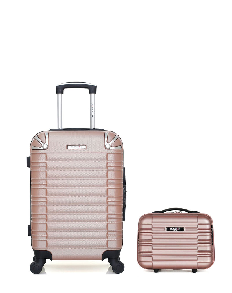 BLUESTAR - LOT DE 2 - Valises cabine et vanity LIMA