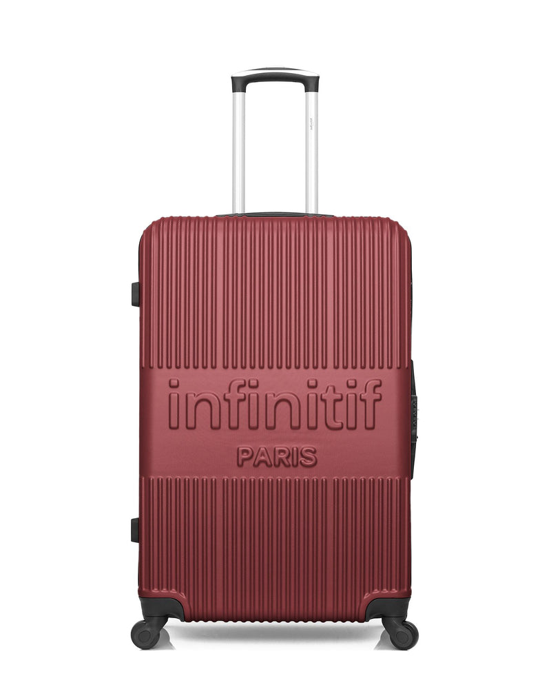 INFINITIF - VALISE GRAND FORMAT ABS UPPSALA 4 ROUES 75 CM