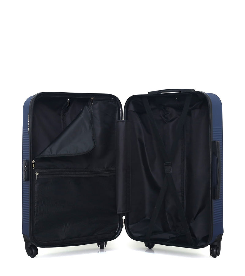 WAVE PARIS - Valise Weekend SELENGA 65 cm 4 Roues