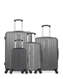AMERICAN TRAVEL - LOT DE 4 - Valises grand format, weekend, cabine et cabine XXS SPRINGFIELD