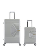 Lot de 2 Valises Rigides Grand Format et Cabine XS CELIA