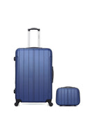 BLUESTAR - LOT DE 2 - Valises grand format et vanity NAPOLI