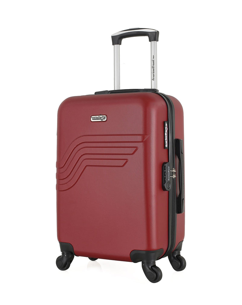 AMERICAN TRAVEL - Valise Cabine ABS QUEENS 4 Roues 55 cm