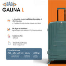 Valise Grand Format Rigide GALINA