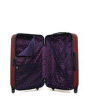 LPB LUGGAGE - Set de 3 Valises AMELIE-A 70 cm 4 Roues