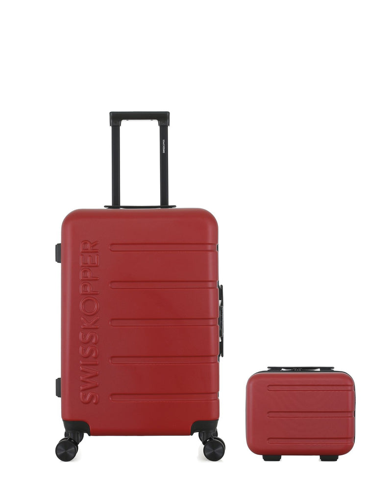 SWISS KOPPER  -  Lot de 2  -  Valise weekend et vanity AIGLE