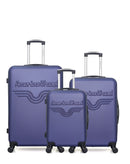 AMERICAN TRAVEL - LOT DE 3 - Valises grand format, weekend et cabine CHELSEA