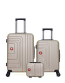 SWISS KOPPER - LOT DE 3 - Valise Week-end, Valise Cabine et Vanity RUTI