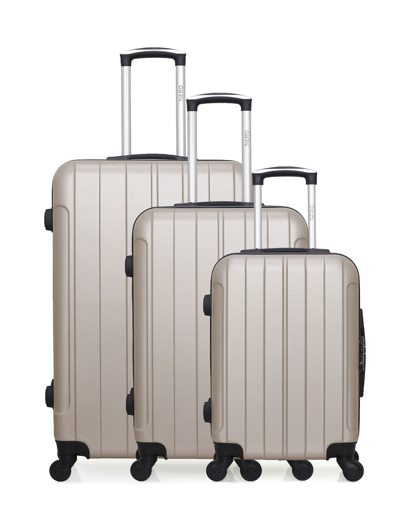 Set de 3 valises rigides FOGO