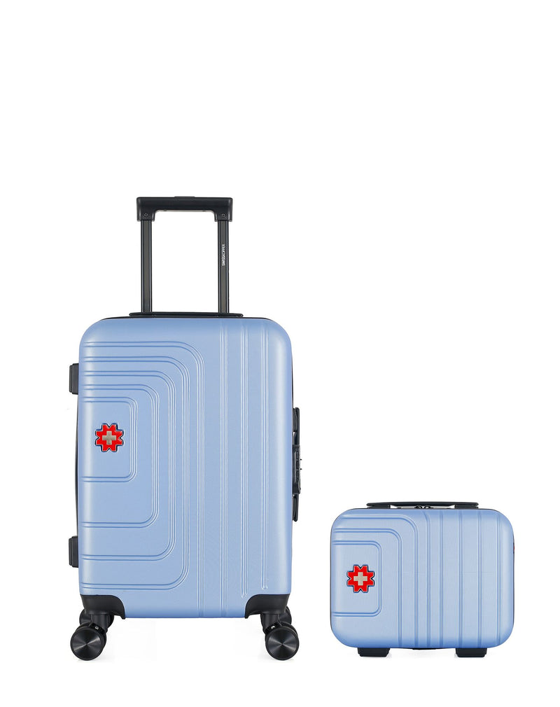 SWISS KOPPER - LOT DE 2 - Valises cabine et vanity RUTI