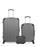 LPB LUGGAGE - Lot de 3 - Valises grand format, cabine et vanity HAMBOURG