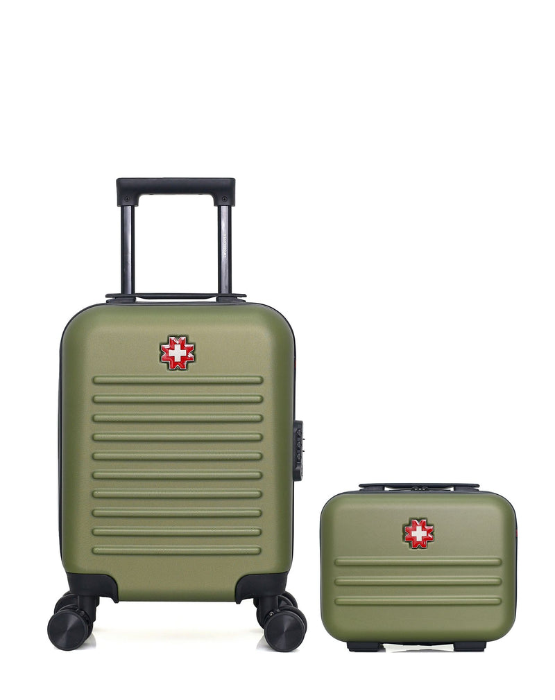 SWISS KOPPER - LOT DE 2 - Valises cabine XXS et vanity WIL