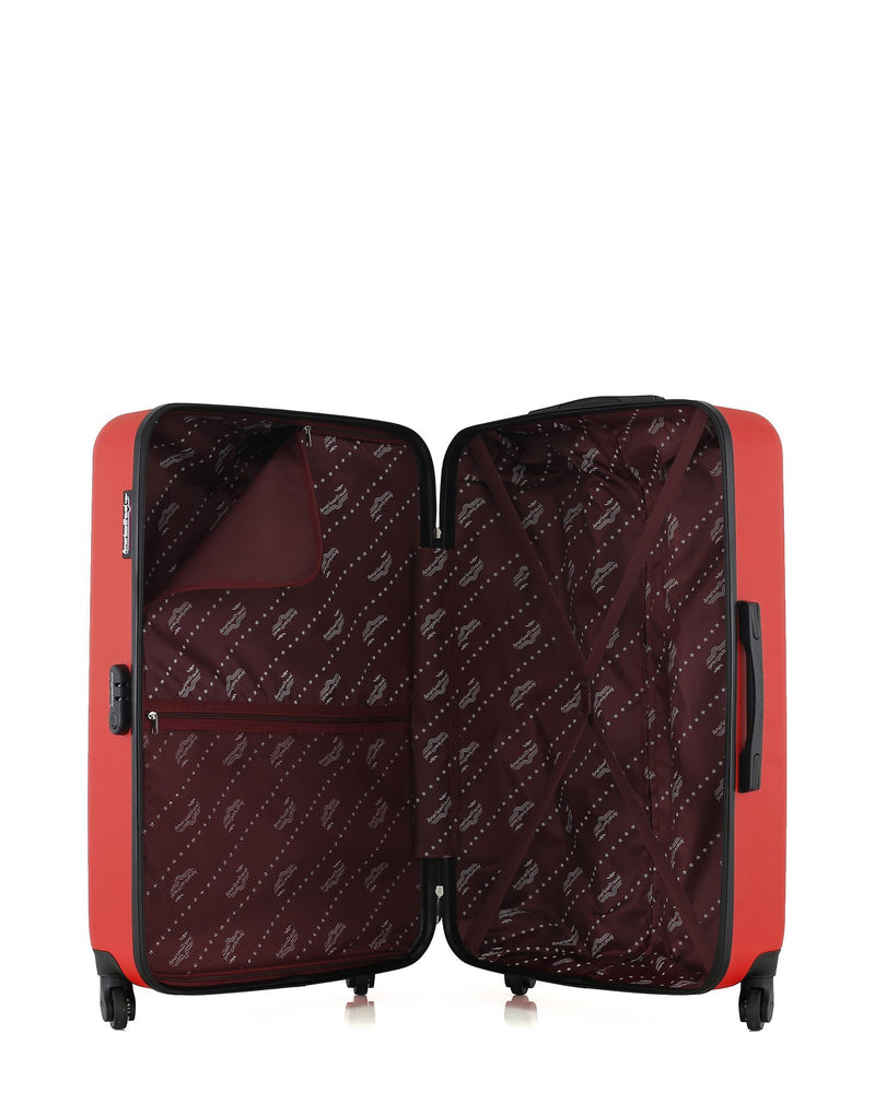 AMERICAN TRAVEL - Set de 4 Valises BRONX-M 75 cm 4 Roues