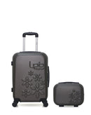 Lot de 2 - Valise cabine et vanity ELEONOR