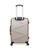 WAVE PARIS - Lot de 3 - Valises weekend, cabine et vanity AMAZONE