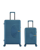 Lot de 2 Valises Rigides Grand Format et Cabine XS CELIA