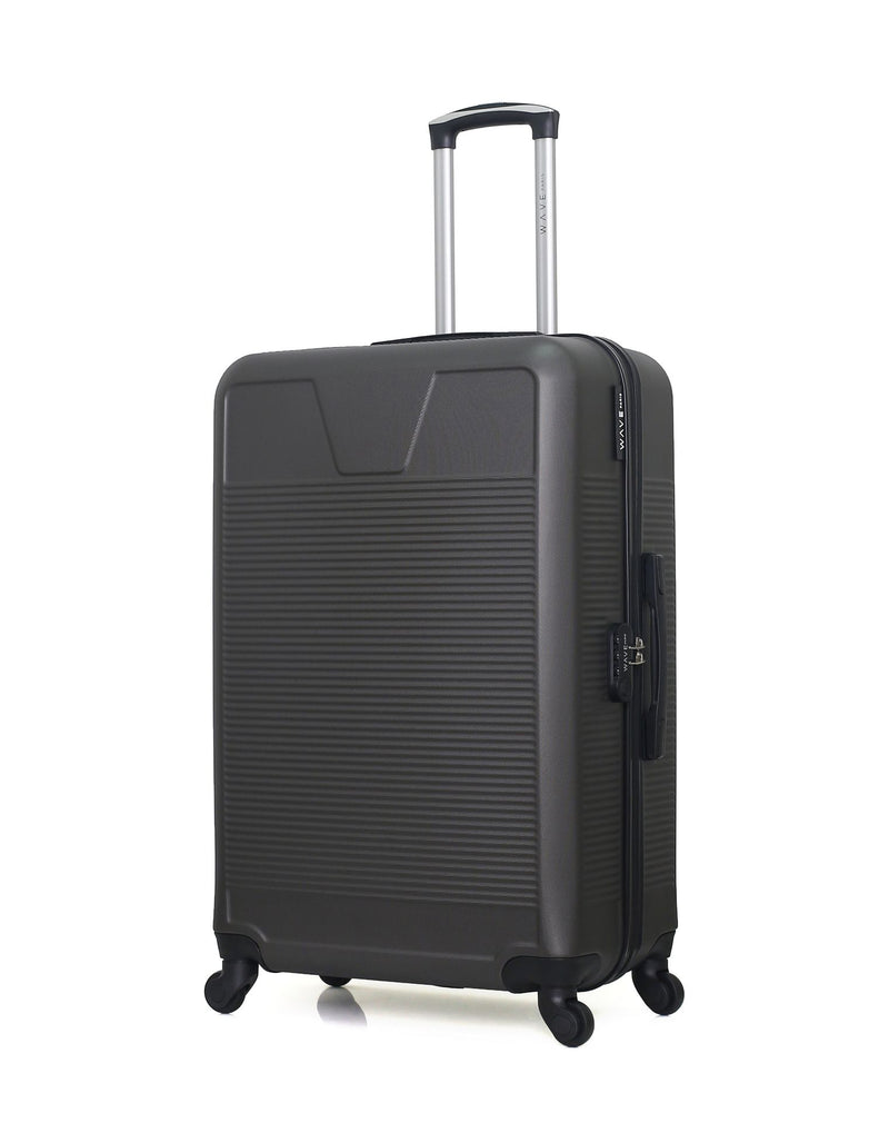 WAVE PARIS - Lot de 3 - Valise grand format, valise weekend et valise cabine SELENGA