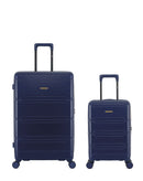 Lot de 2 Valises Rigides Grand Format et Cabine XS LYNDA