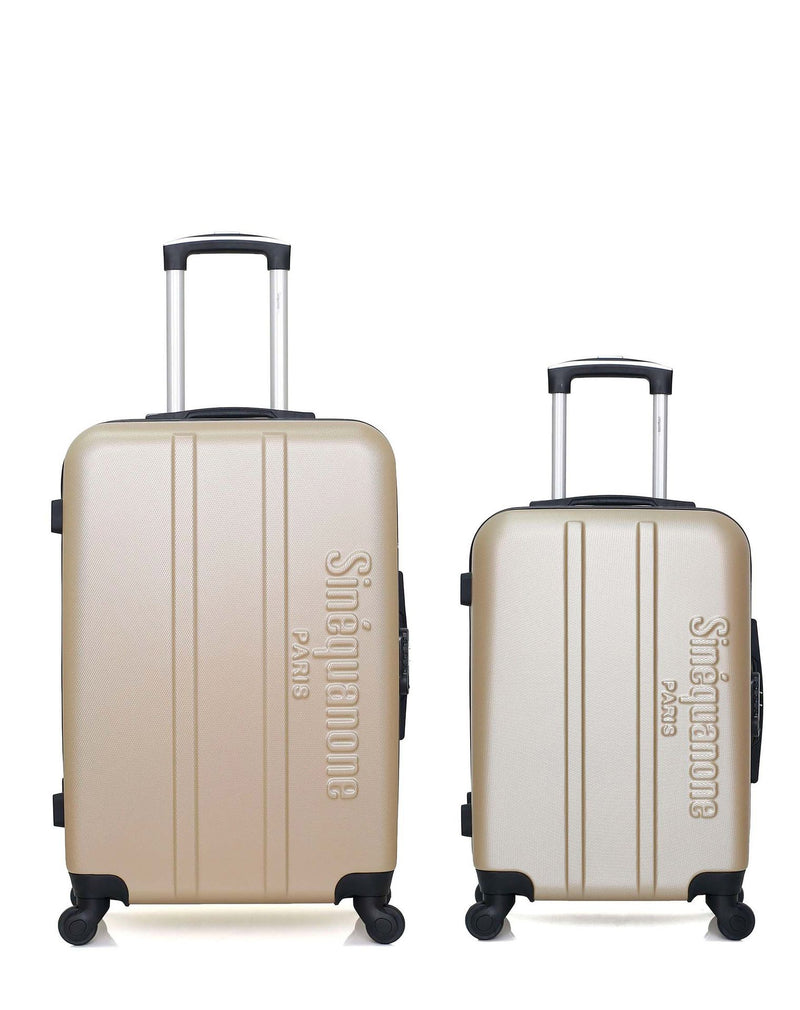 Lot de 2 Valise Taille Moyenne et Valise Cabine OLYMPE