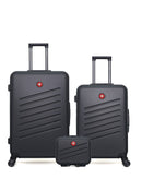 SWISS KOPPER - LOT DE 3 - Valise Grand Format, Valise Week-end et Vanity ZURICH