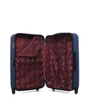 AMERICAN TRAVEL - Lot de 3 - Valises grand format, weekend et cabine XXS QUEENS