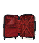 BLUESTAR - Valise Cabine NAPOLI 55 cm 4 Roues