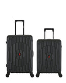 Lot de 2 Valises Rigides Taille Moyenne et Cabine ODEON