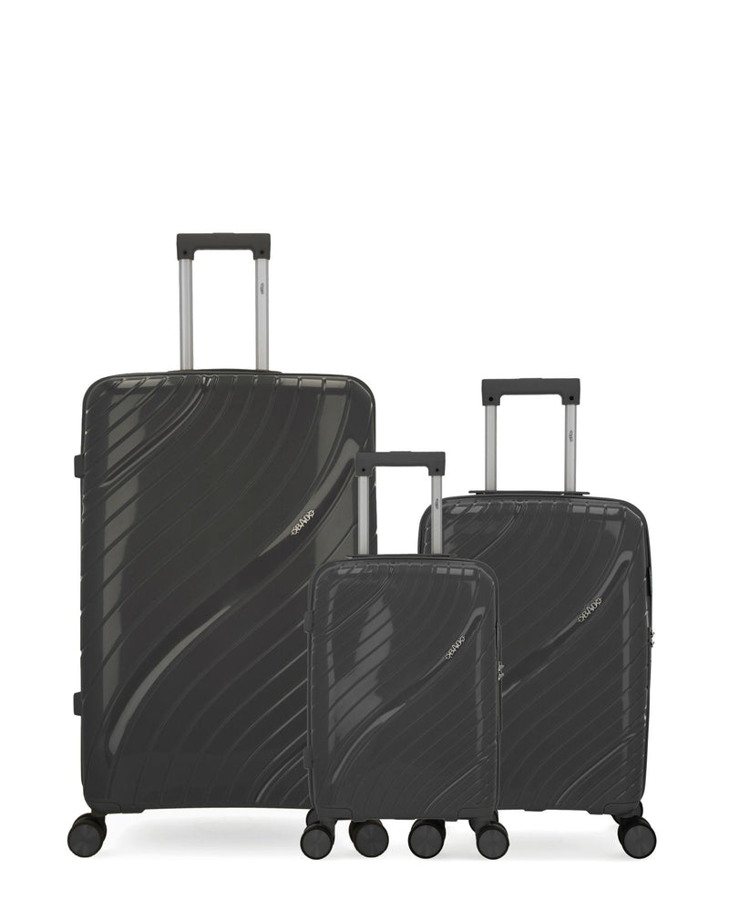 OBAGO - Lot de 3 - Valises Grand Format, Cabine et Cabine XS LYRA