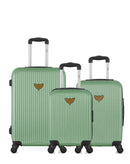 LPB LUGGAGE - Lot de 3 - Valises weekend, cabine et cabine XXS AGATA