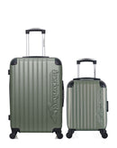 AMERICAN TRAVEL - LOT DE 2 - Valises weekend et cabine XXS BUDAPEST