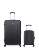 AMERICAN TRAVEL - LOT DE 2 - Valise Grand Format et Valise Cabine XXS BROOKLYN