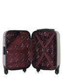 AMERICAN TRAVEL - Lot de 3 - Valises grand format CHELSEA, weekend BUDAPEST et cabine XXS CHELSEA