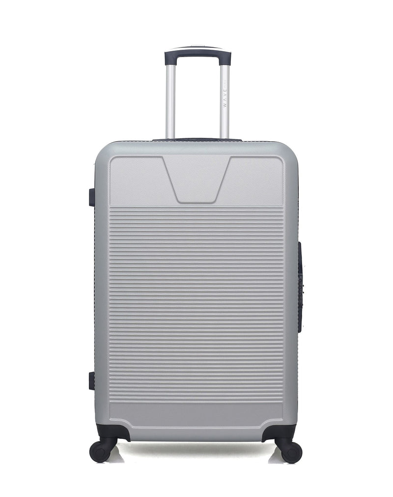 WAVE PARIS - Lot de 3 - Valise grand format, valise weekend et valise cabine SELENGA