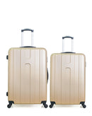 Lot de 2 Valises Rigides Grand Format et Taille Moyenne ATLANTA
