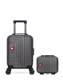 SWISS KOPPER - LOT DE 2 - Valise Cabine XXS et Vanity RUTI