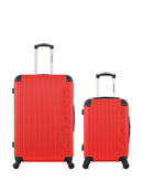 AMERICAN TRAVEL - LOT DE 2 - Valises grand format et cabine BUDAPEST
