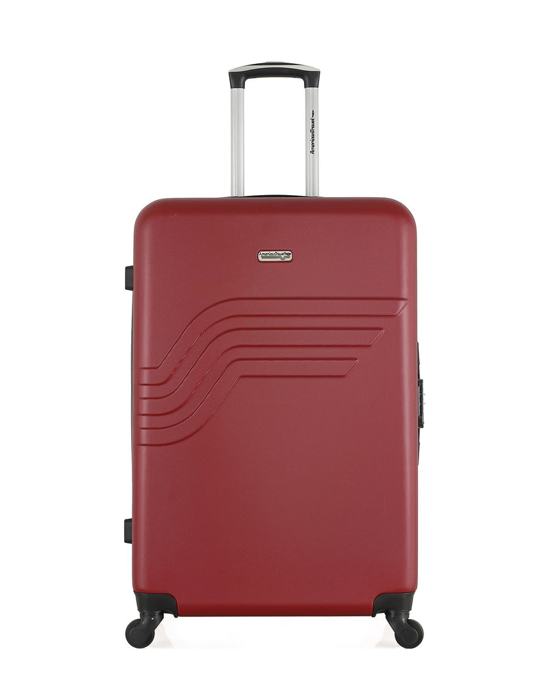 AMERICAN TRAVEL - LOT DE 3 - Valises grand format, cabine et cabine XXS QUEENS