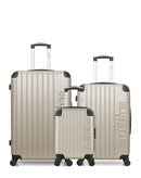 BLUESTAR - LOT DE 3 - Valises grand format, weekend et cabine XXS BUCAREST
