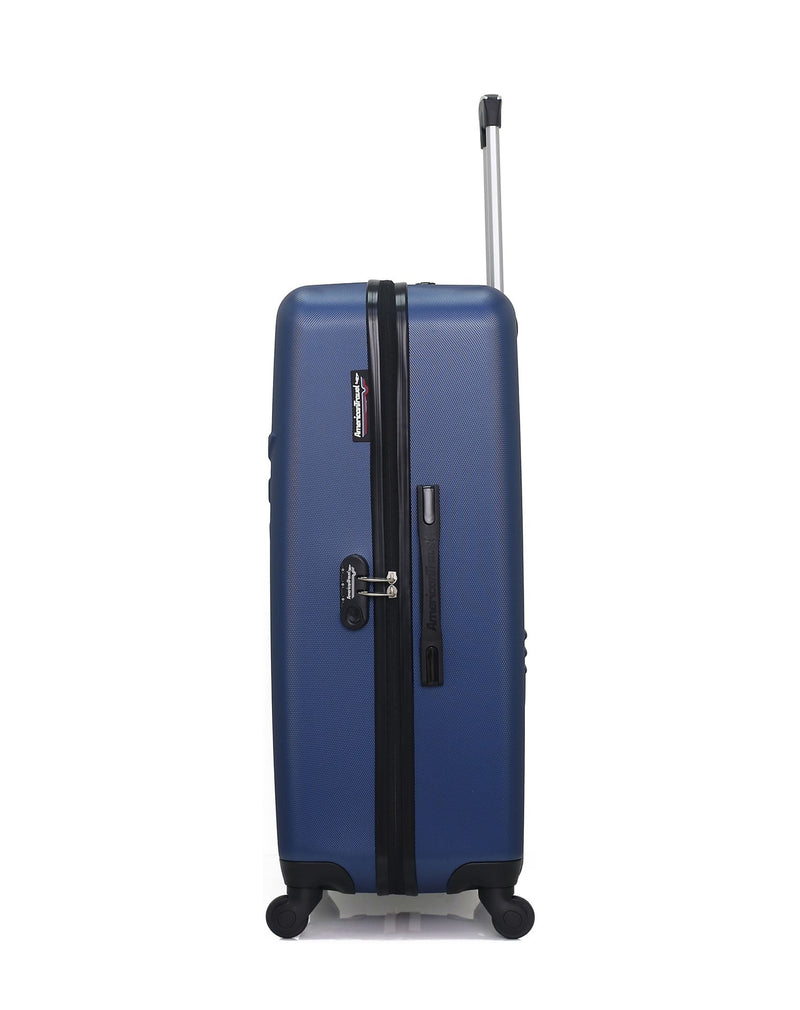 AMERICAN TRAVEL - LOT DE 3 - Valises grand format, cabine et cabine XXS QUEENS