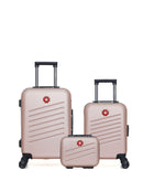 SWISS KOPPER - LOT DE 3 - Valise Cabine, Valise Cabine XXS et Vanity ZURICH