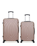 HERO - Lot de 2 - Valise grand format et valise weekend LAGOS