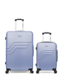 AMERICAN TRAVEL - LOT DE 2 - Valises grand format et cabine QUEENS