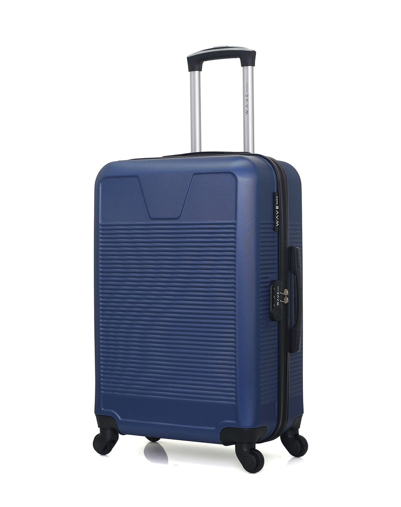 WAVE PARIS - Valise Weekend SELENGA 65 cm 4 Roues