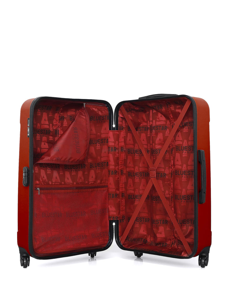 BLUESTAR - Set de 4 Valises NAPOLI-C 75 cm 4 Roues