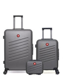 SWISS KOPPER - LOT DE 3 - Valise Grand Format, Valise Cabine et Vanity ZURICH