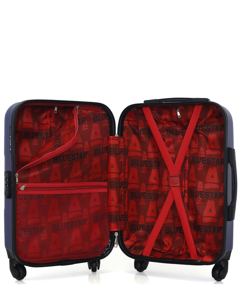 BLUESTAR - Valise Cabine MIAMI 55 cm 4 Roues